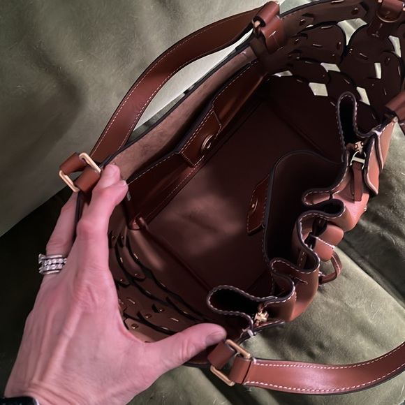 Tory Burch Basket Small Tote - Picture 2 of 4